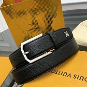 Louis Vuitton belt black 3.5cm - 6