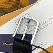 Louis Vuitton belt black 3.5cm - 5