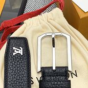 Louis Vuitton belt black 3.5cm - 2