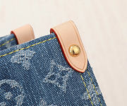 Louis vuitton OnTheGo Monogram Denim bag size 35x27x14cm - 6