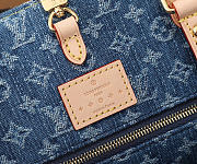 Louis vuitton OnTheGo Monogram Denim bag size 35x27x14cm - 2