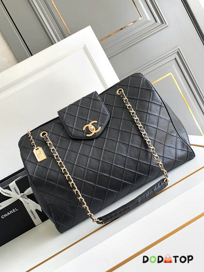 Chanel large black bag size 43cm - 1