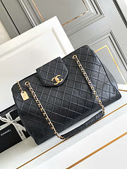 Chanel large black bag size 43cm - 1