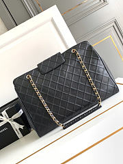 Chanel large black bag size 43cm - 5