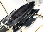 Chanel large black bag size 43cm - 4