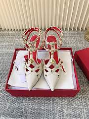 Valentino heels 9cm white  - 4