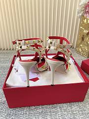 Valentino heels 9cm white  - 5