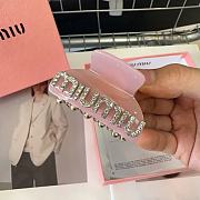 MiuMiu Hair clip pink - 2