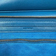 Celine bag shiny soft blue size 38.5x11.5x16.5 cm - 2