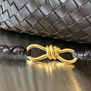 Bottega Veneta Andiamo chocolate color bag size 45x22x34cm - 4