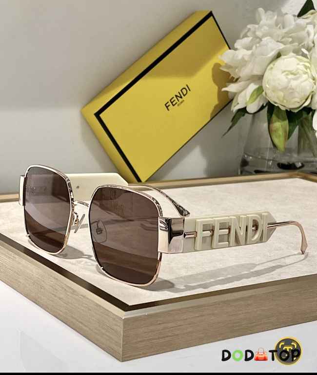 Fendi glasses white - 1