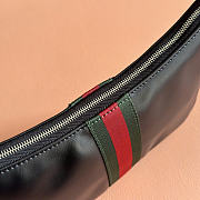 Gucci Lunette small shoulder bag black size W 22 cm x H 13 cm x D 3 cm - 4