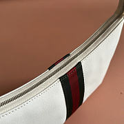 Gucci Lunette small shoulder bag white size W 22 cm x H 13 cm x D 3 cm - 5