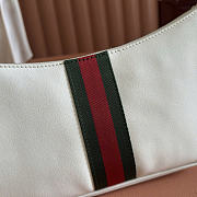 Gucci Lunette small shoulder bag white size W 22 cm x H 13 cm x D 3 cm - 3