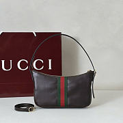 Gucci Lunette small shoulder bag brown size W 22 cm x H 13 cm x D 3 cm - 1