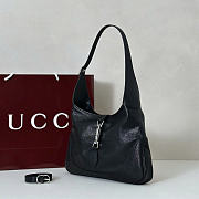 Gucci Jackie 1961 shoulder bag black size W 31.5 cm x H 22 cm x D 4.5 cm - 5