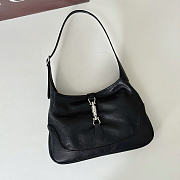Gucci Jackie 1961 shoulder bag black size W 31.5 cm x H 22 cm x D 4.5 cm - 3
