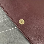 CELINE BAG SOFT TRIOMPHE BESACE IN SUPPLE SHINY LAMBSKIN SIZE 34 x 25 x 13 CM - 4