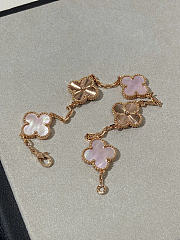 VCA necklace rose gold  - 5