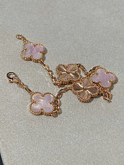 VCA necklace rose gold  - 4