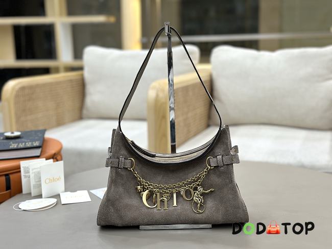 Chloe Suede Hobo Bag size 28.5x18x10cm - 1
