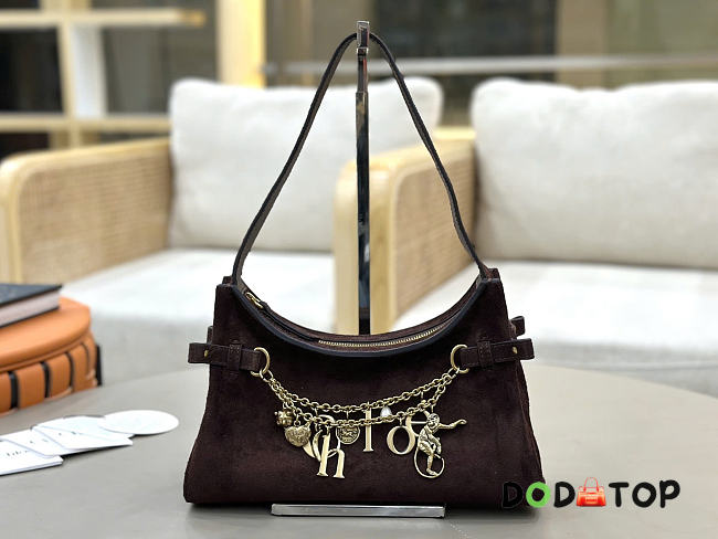 Chloe Suede Hobo Bag size 28.5x18x10cm - 01 - 1