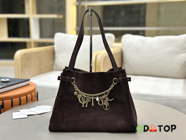 Chloe Suede Hobo Bag size 34x25x17cm - 06 - 1