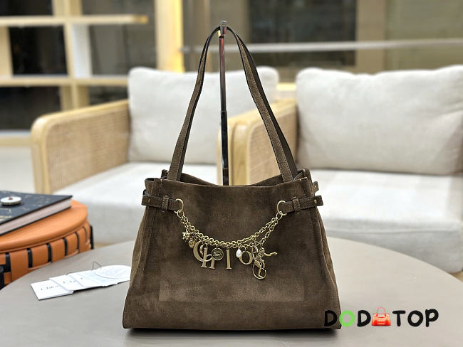 Chloe Suede Hobo Bag size 34x25x17cm - 07 - 1