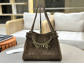 Chloe Suede Hobo Bag size 34x25x17cm - 07