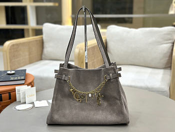 Chloe Suede Hobo Bag size 34x25x17cm - 08