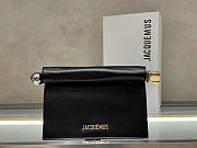 Jacquemus Rond Carré Clutch black size 27.7x13x17cm - 1