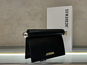 Jacquemus Rond Carré Clutch black size 27.7x13x17cm - 5