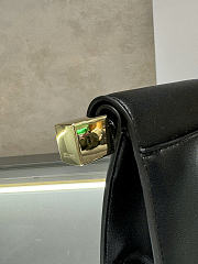 Jacquemus Rond Carré Clutch black size 27.7x13x17cm - 4