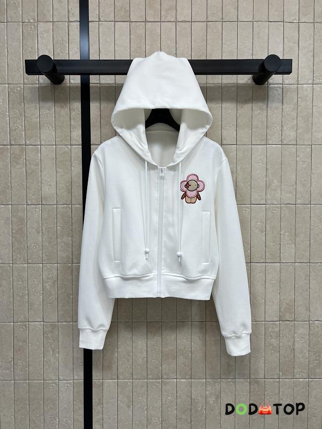 LV Hoodie white  - 1