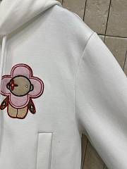 LV Hoodie white  - 3