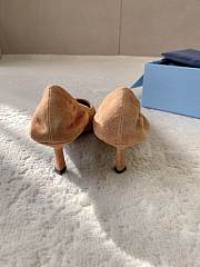 Prada suede pointed-toe pumps heels 5cm - 4