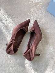 Prada suede pointed-toe pumps heels 5cm - 02 - 4