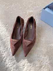 Prada suede pointed-toe pumps heels 5cm - 02 - 2