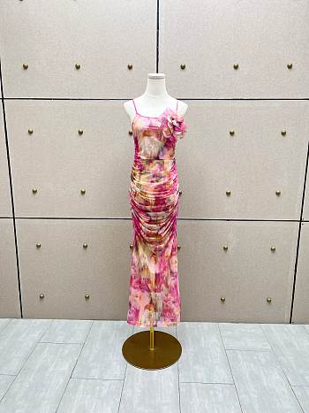 Blumarine floral-print minidress - 01