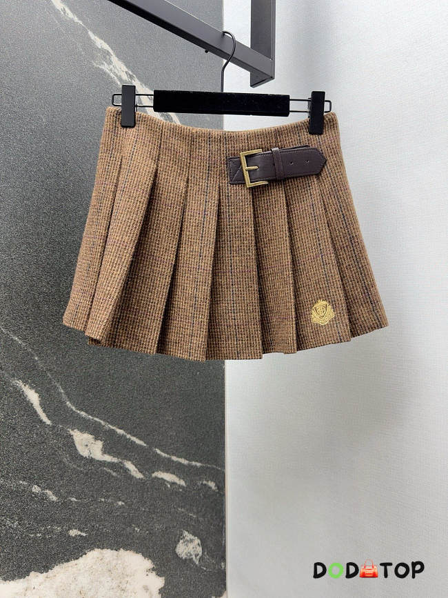 MiuMiu Women’s pleated mini skirt - 1