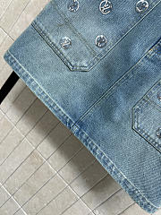 LV Denim mini skirt - 2