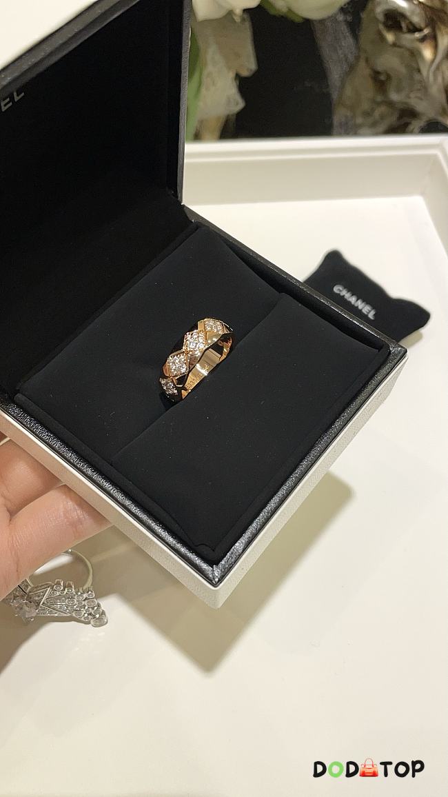 Chanel coco ring gold - 1