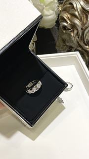 Chanel coco ring silver - 2