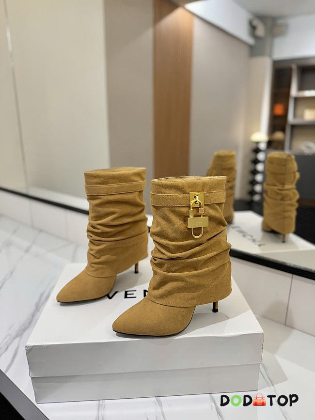 Givenchy boots Suede heels 10.5cm - 1