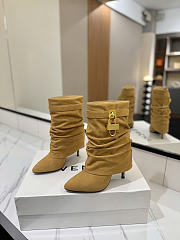 Givenchy boots Suede heels 10.5cm - 1