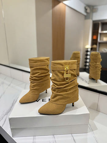 Givenchy boots Suede heels 10.5cm