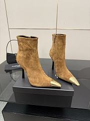 YSL boots Suede heels 11cm - 2
