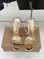 christian louboutin Rosa Z Jewel 100 mm Sandals  - 5
