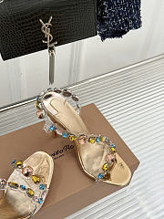 christian louboutin Rosa Z Jewel 100 mm Sandals  - 4