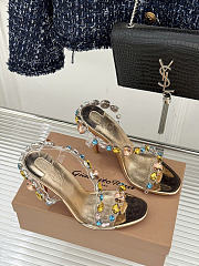 christian louboutin Rosa Z Jewel 100 mm Sandals  - 3